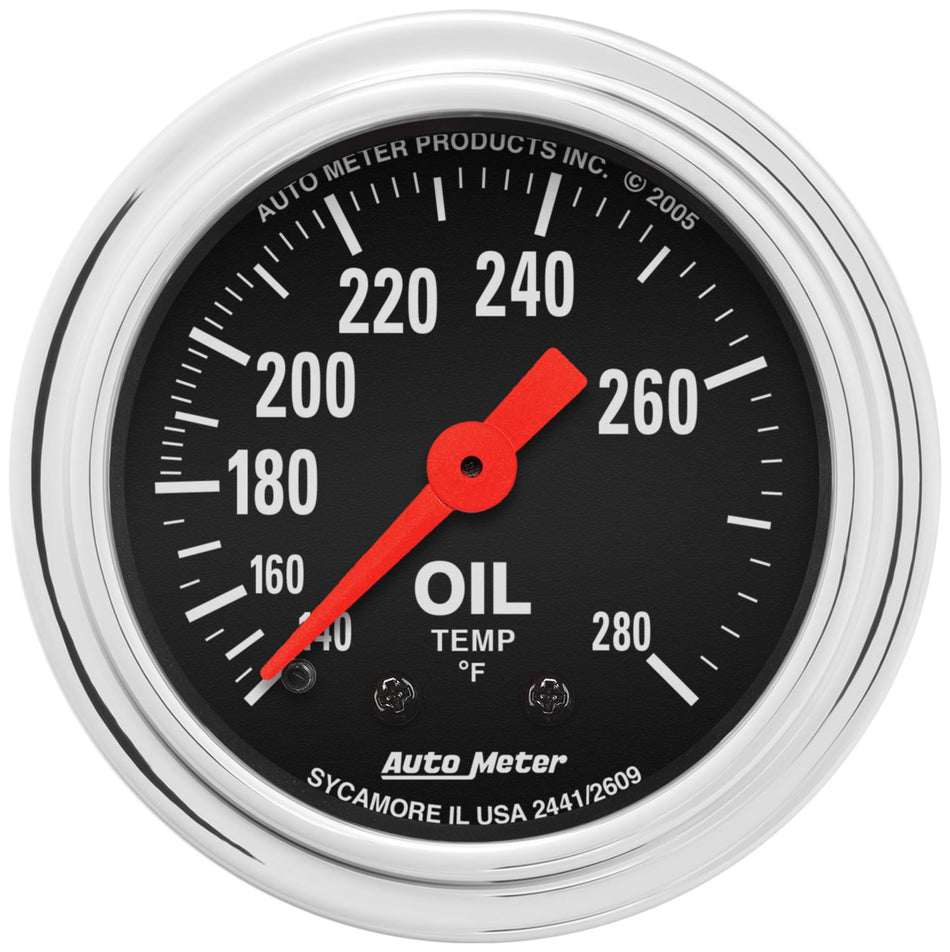 AutoMeter Analog Oil Temp Gauge 2441