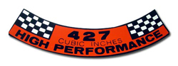 427 High Performance Decal
