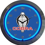Cobra Neon Clock