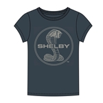 T-Shirt, Shelby, Navy Blue